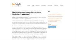 Desktop Screenshot of bebright.eu